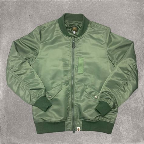 bape bomber jacket replica|a bathing ape bomber jacket.